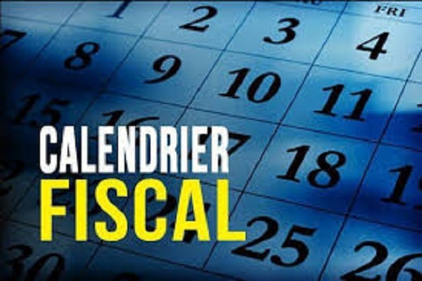 calendrier fiscal